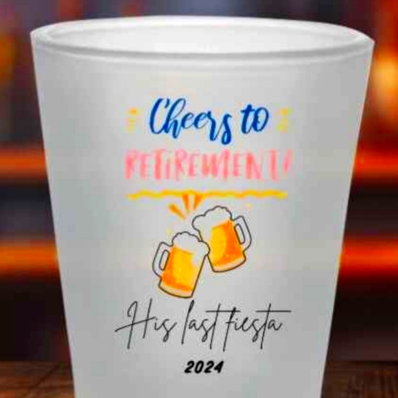 Frosted Shot Glasses 1.5 oz - Picture 1 of 5